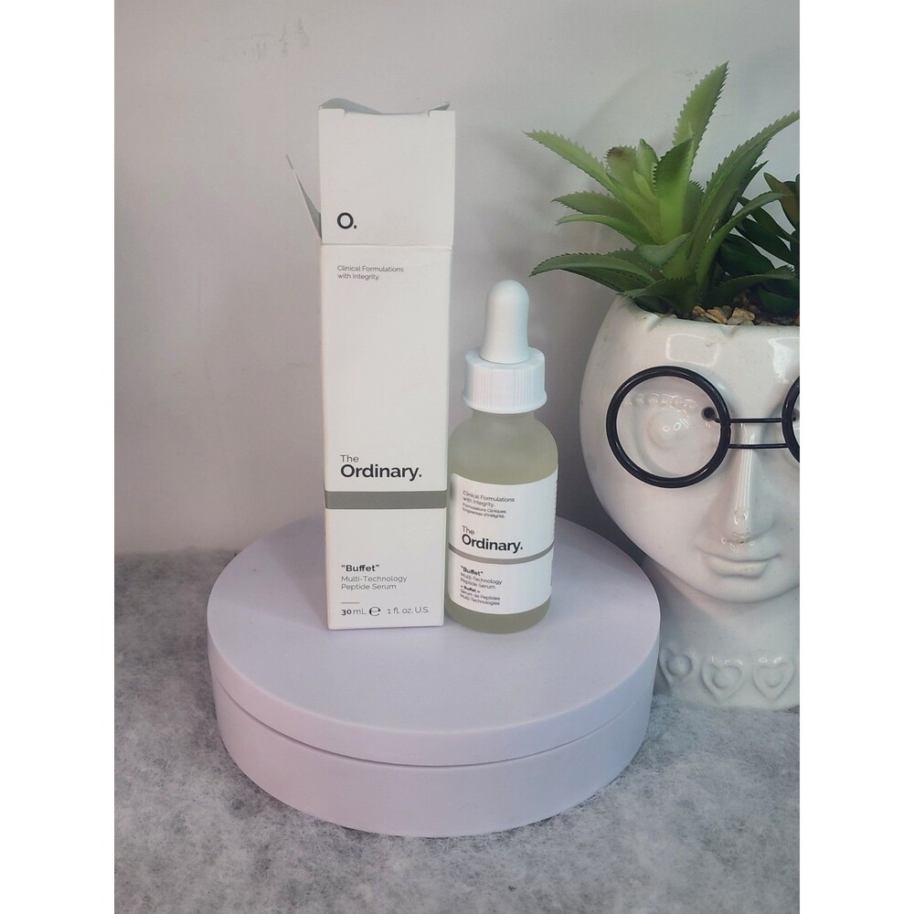 The Ordinary "Buffet" Multi-Technology Peptide Serum 30ml / 1 fl oz  New in Box!